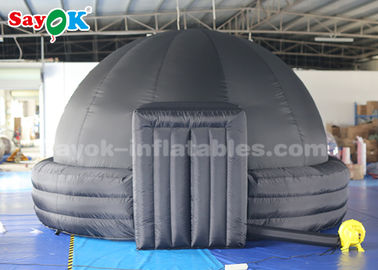 4m 100% Blackout Inflatable Planetarium Dome With PVC Floor Mat For School Teaching