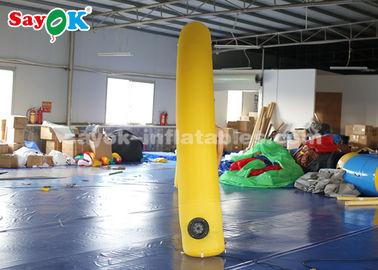 Inflatable Entrance Arch Yellow 6*3m Inflatable Arch With Air Blower For Event Advertisement