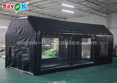 Tent Inflatable 6*3*2.5m Oxford Cloth Inflatable Spray Booth For Car Maintenance