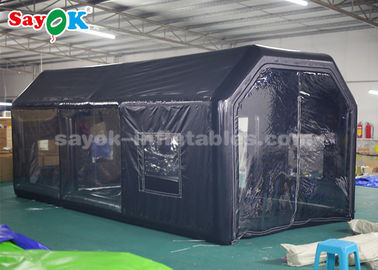 Tent Inflatable 6*3*2.5m Oxford Cloth Inflatable Spray Booth For Car Maintenance