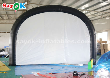Go Outdoors Inflatable Tent Black Tunnel Entrance Inflatable Air Tent For Outdoor Sports Meeting