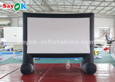 Inflatable Video Screen Portable Inflatable Movie Screen With Air Blower For Backyard / Parks