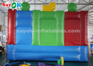Inflatable Lawn Games Garden Inflatable Sports Games Shooting Basketball Hoop And Football Gate With Air Blower