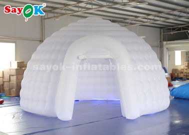 5 Meter Inflatable Igloo Dome Tent With Air Blower / Remote Controller