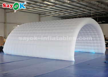 Inflatable Family Tent White Sports Entrance Inflatable Air Tent Easy To Clean And Carry