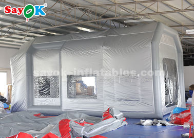 Kampa Air Tent Portable 8.5*4.5*4 Meter Blow Up Paint Booth Oxford Cloth + Transparent PVC Material