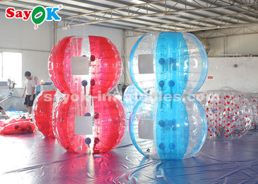 Inflatable Outdoor Games 1.5m TPU Inflatable Sports Games Bubble Soccer Ball For Kids / Adults
