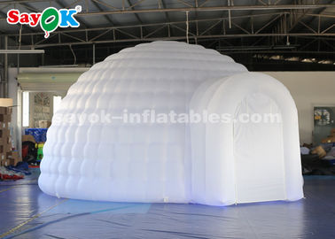 Inflatable Globe Tent 5m Inflatable Igloo Dome Tent With Air Blower For Party ,  Wedding