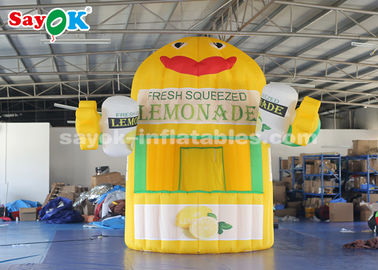 Inflatable Work Tent Large Inflatable Air Tent Lemonade Booth  With Hands And Air Blower For Amusement Park