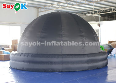 4.5 Meter Portable Inflatable Planetarium Projection Dome Tent Black Color