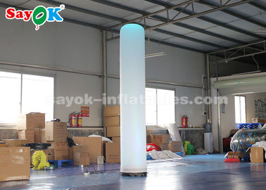 2.5m Inflatable Tube Column With Air Blower And Remote Controller For Wedding