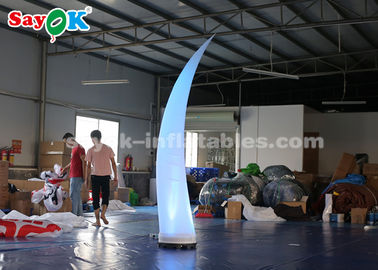 2.5m Inflatable Tusk Lighting Decoration With 16 Color Changing Lights