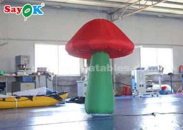Colorful Led Inflatable Mushroom Decoration For Advertising Waterproof
