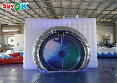 Inflatable Party Tent White Camera Shaped Inflatable Photo Booth For  Exhibition Water Resistant