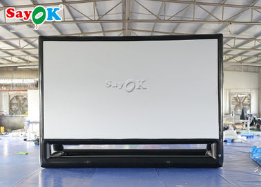 Inflatable Theater Screen Commercial Inflatable Movie Screen For Home , Public Venues , Museums