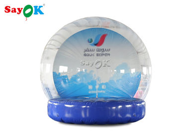 ROHS Inflatable Holiday Decorations Transparent Bubble Tent With  Pump