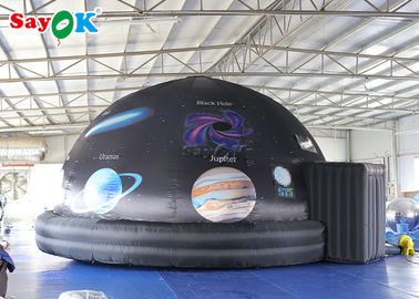 Inflatable Digital Mobile Planetarium With PVC Floor Mat For Astronomy Museum
