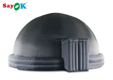 6m Black Blow Up Planetarium Dome Tent 100% Blackout For School
