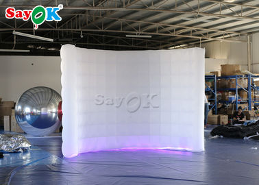 Christmas Photo Booth Durable Oxford Cloth Inflatable Photo Booth For Trade Shows / Event / Mall