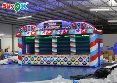 Inflatable Game Tent Big Inflatable Outdoor Event Tent / Durable Led Inflatable Tent  For Carnival