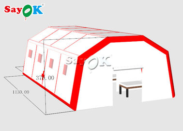 Inflatable Pole Tent Customized Size Inflatable Field Hospital Oxygen Tent To Set Patients Fast Built