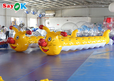 6m Funny Carnival Decoration Inflatable Caterpillar For Team Building Games