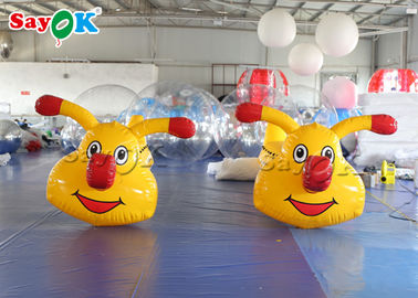 6m Funny Carnival Decoration Inflatable Caterpillar For Team Building Games