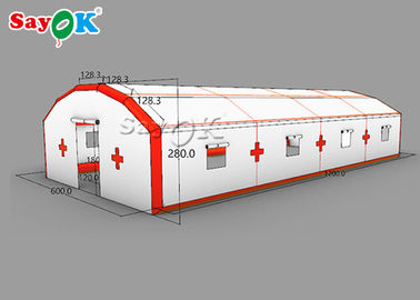 Air Inflatable Tent Custom Mobile Inflatable Medical Tent Disinfection Channel Tent  Safe And Durable
