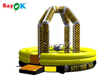 Inflatable Ball Game Commercia Inflatable Wrecking Ball Game / Inflatable Demolition Game