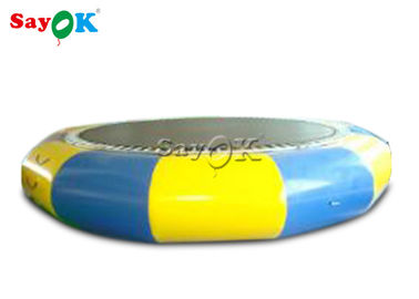 Baby Inflatable Water Trampoline / Durable Inflatable Aquatic Trampoline