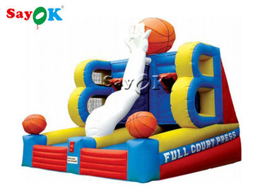 Inflatable Baseball Game Outdoor Sport Inflatable Basketball Board Double Shot Hoop Game 3 Years Warranty