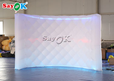 Inflatable Party Decorations Curve LED 210D Inflatable Photo Booth