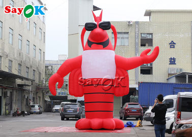 Inflatable Advertising Balloons Sea Animal Crawfish 7M Inflatable Lobster Model