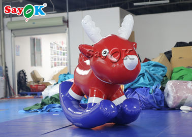 Inflatable Rocking Horse Baby Toys PVC 1.8x0.7x1.8 MH Inflatable Pony Horse