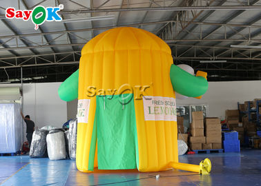 Inflatable Work Tent PVC 3*3*4mH Inflatable Lemonade Stand Tent