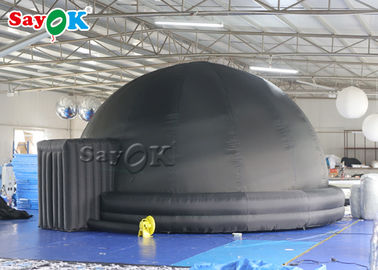 360 Dome Projection 5/6m Portable Black Inflatable Planetarium Tent