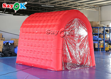 Red Fireproof Disinfection Channel Inflatable Medical Tent