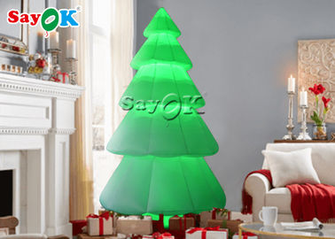 Nylon Cloth Led Light  Inflatable Christmas Tree Ornament