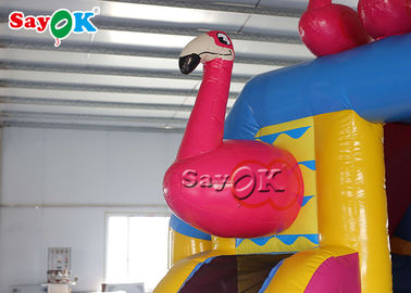 4.9x3.9x3.6mH Flamingo Commercial Inflatable Bounce House