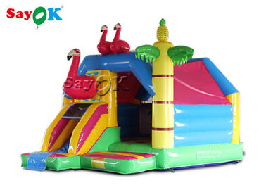 4.9x3.9x3.6mH Flamingo Commercial Inflatable Bounce House