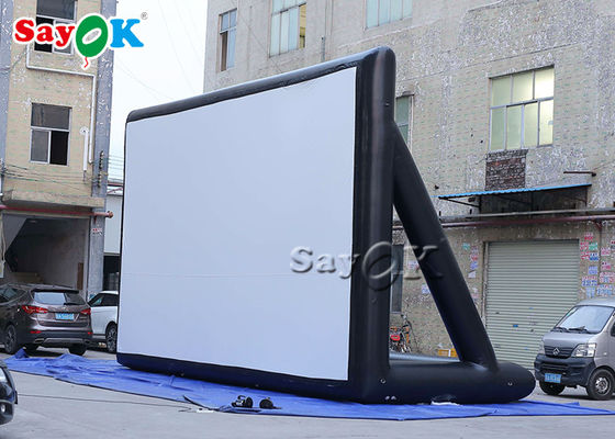 Inflatable Cinema Screen Outdoor Party 9m PVC Inflatable Projector Cinema Screen