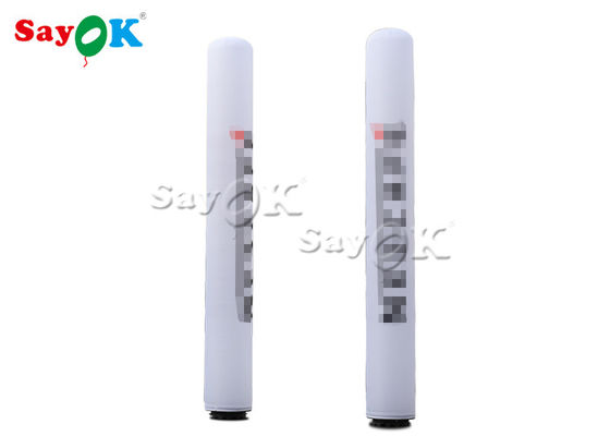 0.63x5mH  Inflatable LED Light Columns For Events / Stage Decoration