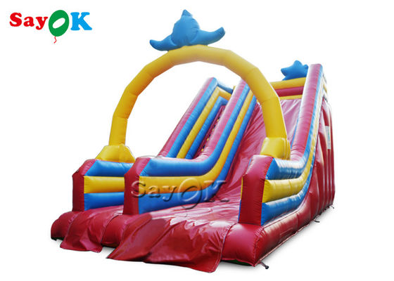 Inflatable Bounce House With Slide Large Inflatable Slide Backyard Kids Commercial Playground Inflatable Water Slide