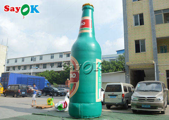 Custom PVC Advertising Inflatable Beer Wine Bottle Model