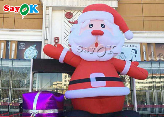 Yard Party Decoration Air Blown Inflatable Christmas Santa Claus