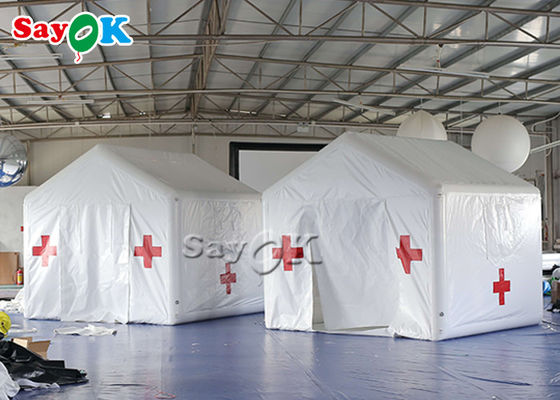 Field Hospital Tent Mobile 3x3mH Inflatable Emergency Tent For Military Field