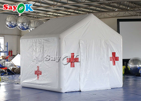 Field Hospital Tent Mobile 3x3mH Inflatable Emergency Tent For Military Field