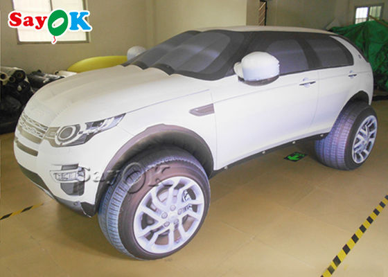 Custom White Oxford Inflatable Vehicle For Advertising