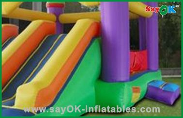 Inflatable Bounce House With Slide Fashionable Popular Inflatables Bouncer Slides Outdoor Inflatable Dry Slides