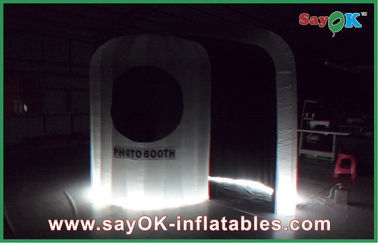 Mini Mobile Inflatable Photo Booth Oxford Cloth For Holiday Decorations